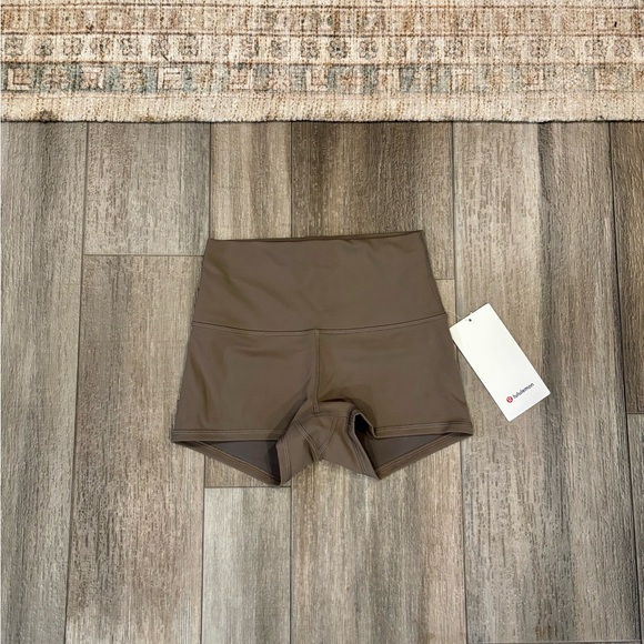 lululemon athletica Pants - lululemon athletica High-Waist Brown Training Shorts